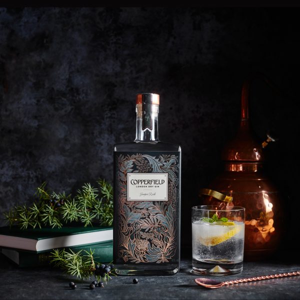 Copperfield London Dry Gin Volume One (70cl) Juniper Rich 45% ABV + Free Gift Box - Image 3