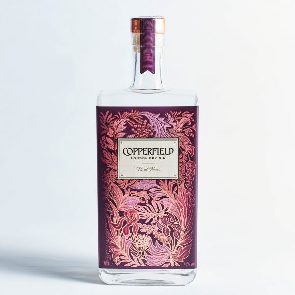 Copperfield London Dry Gin Volume Two (70cl) Floral Notes 45% ABV + Free Gift Box