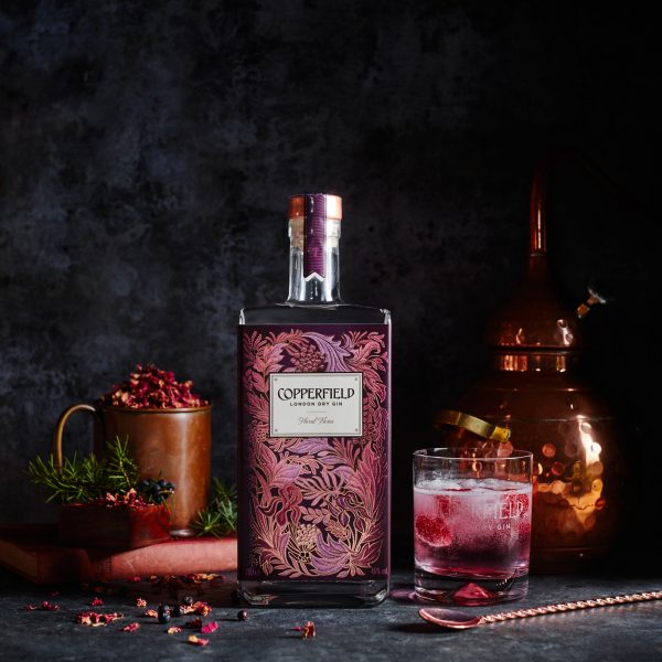 Copperfield London Dry Gin Volume Two (70cl) Floral Notes 45% ABV + Free Gift Box - Image 3