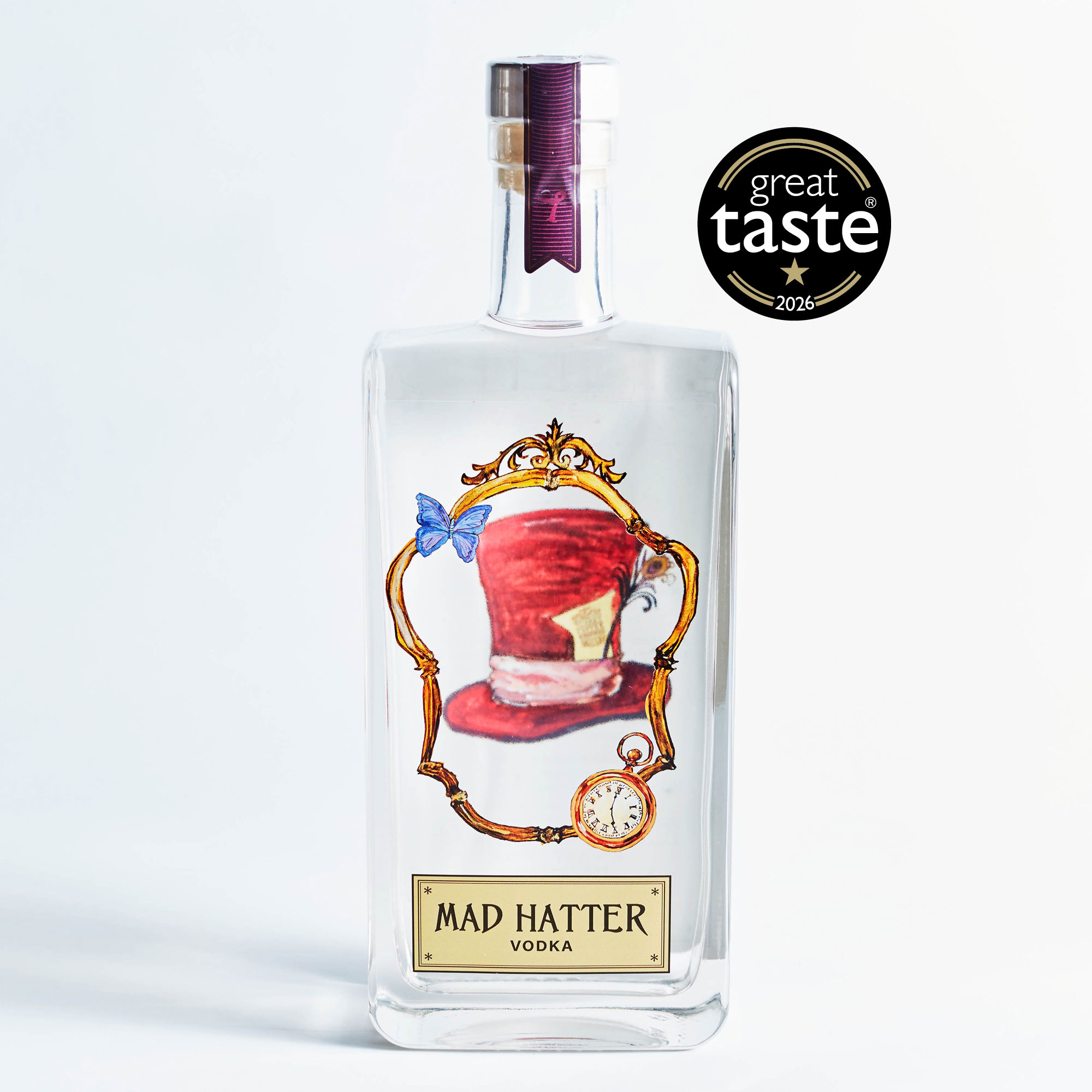 Mad Hatter Vodka - winner of Great Taste Award 2026