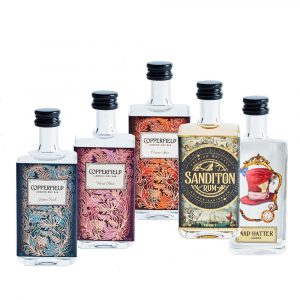 The Surrey Copper Library Mini Gift Pack - Five 5cl Bottles