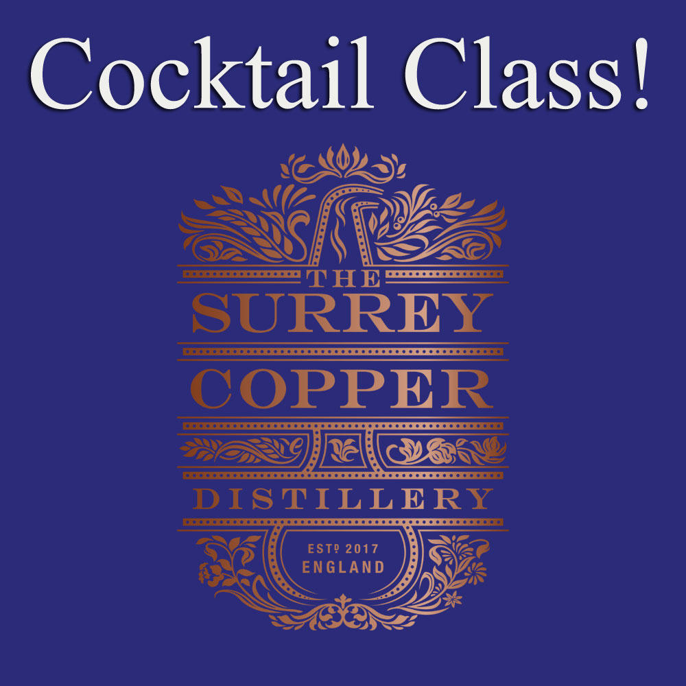 Cocktail Masterclass at The Surrey Copper Distillery