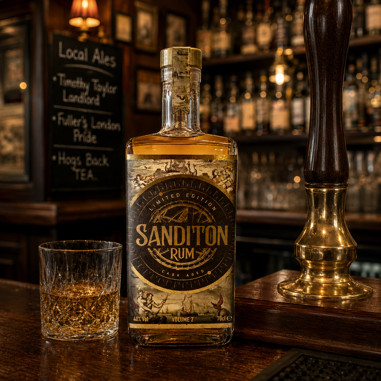 Sanditon Rum Volume Two (70cl) - Cask Aged Rum - Image 3